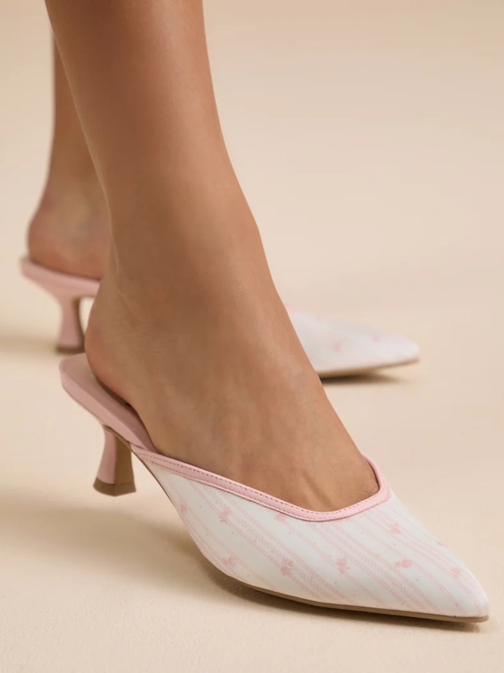 DOLCE VITA Cleo X Byrdies Heeled Satin Mules
